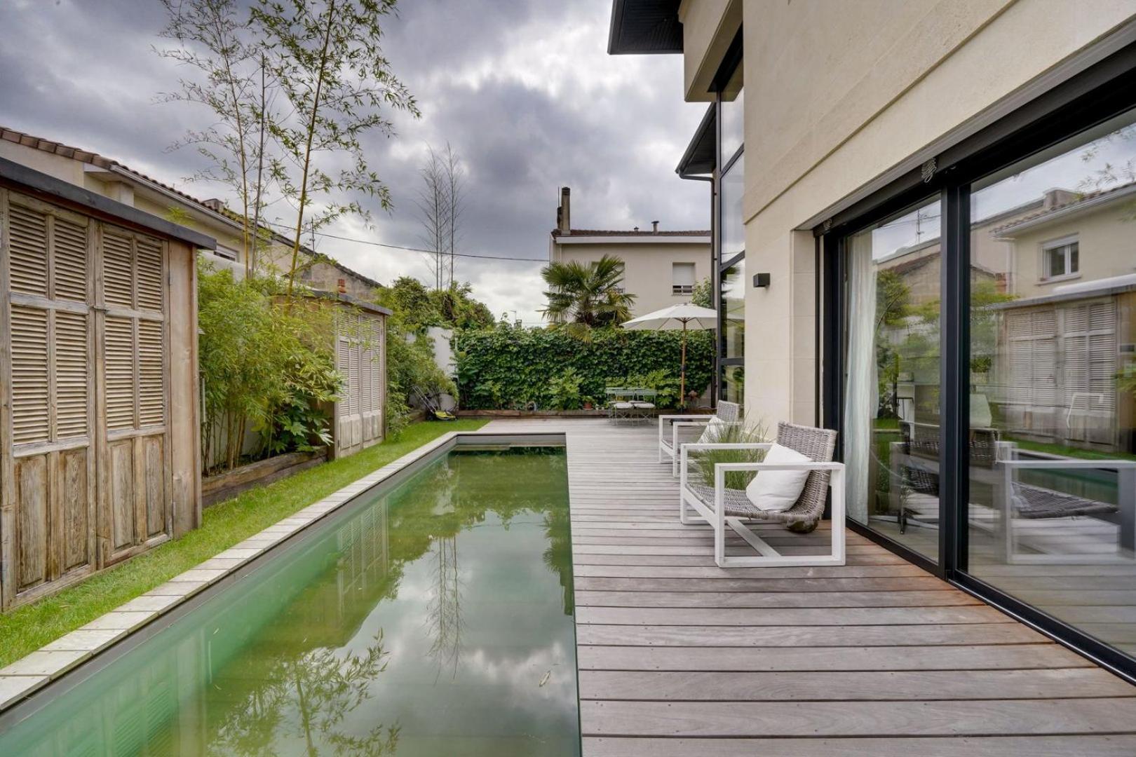 Spacious Bordeaux Family Home With Swimming Pool Dış mekan fotoğraf