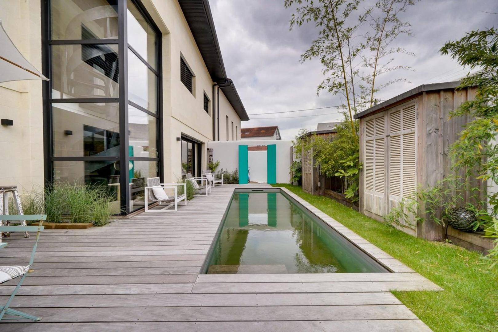 Spacious Bordeaux Family Home With Swimming Pool Dış mekan fotoğraf